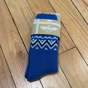 Old Navy Men’s Thermal Lined Cozy Socks (1 pair)